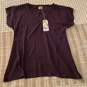 Show Me your Mumu medium plum blouse - NWT